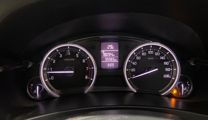 2018 Maruti Ciaz ALPHA 1.4 PETROL, CNG, Manual, 95,954 km, Odometer Image
