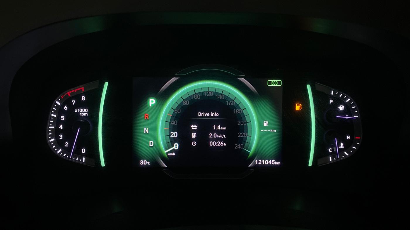2020 Hyundai Creta SX (O) IVT 1.5 PETROL, Petrol, Automatic, 1,21,045 km, Odometer Image