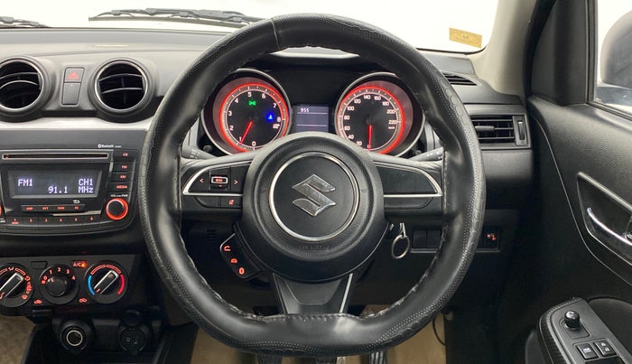 2018 Maruti Swift VXI, Petrol, Manual, 35,562 km, Steering Wheel Close Up