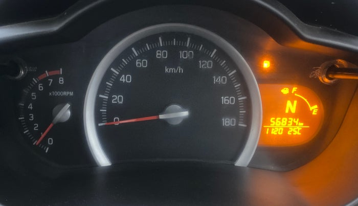 2017 Maruti Celerio ZXI AMT (O), Petrol, Automatic, 56,790 km, Odometer Image