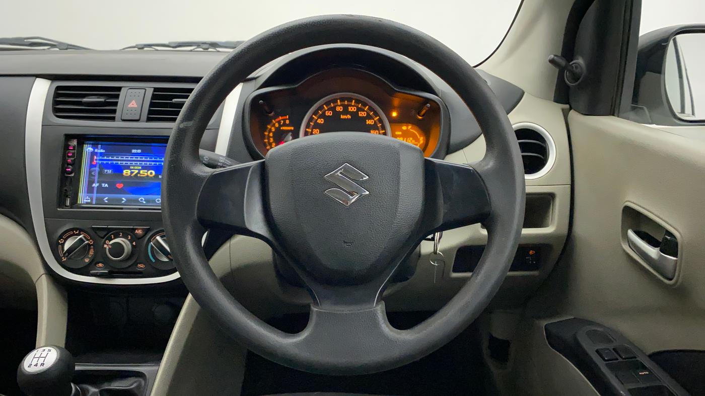 2017 Maruti Celerio VXI CNG, CNG, Manual, 78,112 km, Steering Wheel Close Up