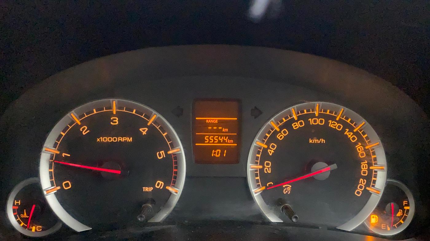 2012 Maruti Swift VDI, Diesel, Manual, 55,544 km, Odometer Image