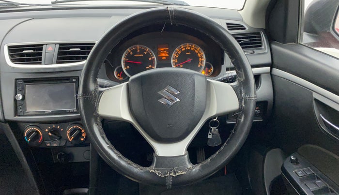 2012 Maruti Swift VDI, Diesel, Manual, 55,544 km, Steering Wheel Close Up