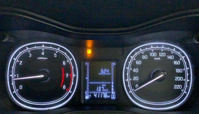 2021 Maruti Vitara Brezza VXI, Petrol, Manual, 41,176 km, Odometer Image