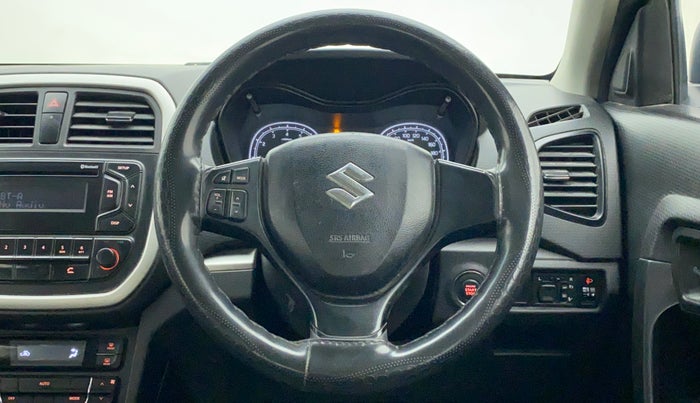 2021 Maruti Vitara Brezza VXI, Petrol, Manual, 41,176 km, Steering Wheel Close Up