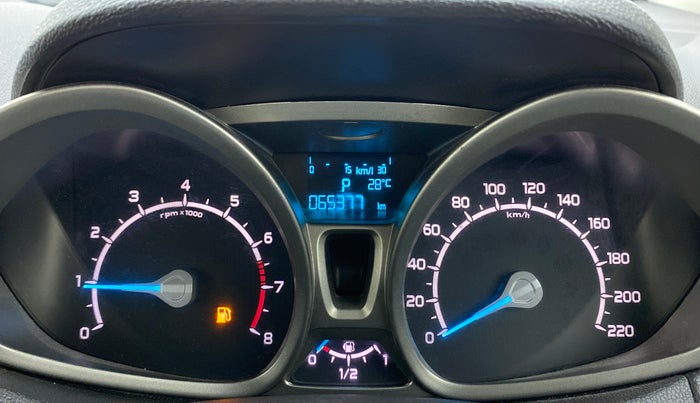 2017 Ford Ecosport TITANIUM 1.5L PETROL AT, Petrol, Automatic, 65,377 km, Odometer Image