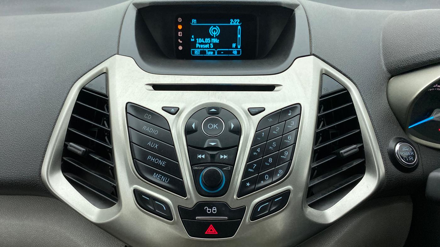2017 Ford Ecosport TITANIUM 1.5L PETROL AT, Petrol, Automatic, 65,377 km, Infotainment System