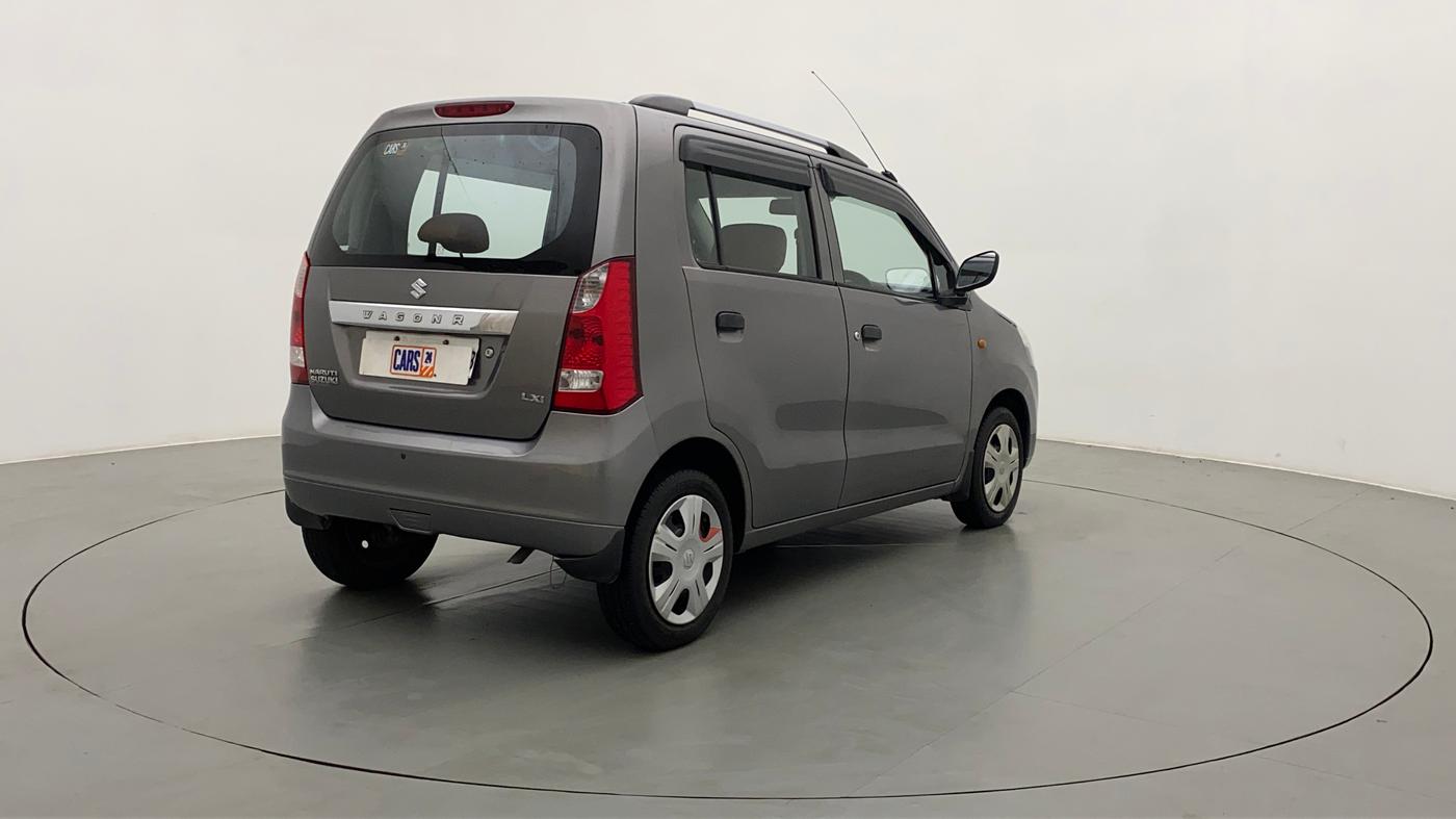 2012 Maruti Wagon R 1.0 LXI CNG, CNG, Manual, 1,12,591 km, Right Back Diagonal