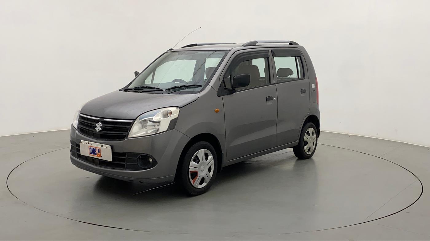 2012 Maruti Wagon R 1.0 LXI CNG, CNG, Manual, 1,12,591 km, Left Front Diagonal