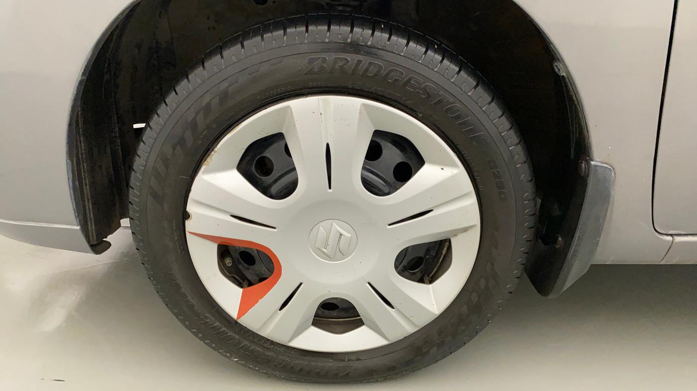 2012 Maruti Wagon R 1.0 LXI CNG, CNG, Manual, 1,12,591 km, Left Front Wheel