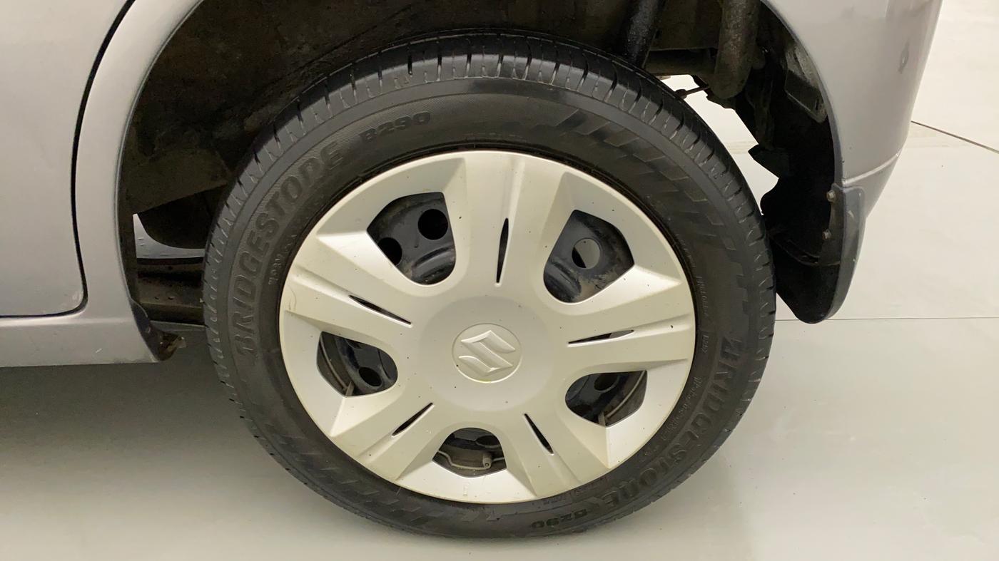 2012 Maruti Wagon R 1.0 LXI CNG, CNG, Manual, 1,12,591 km, Left Rear Wheel