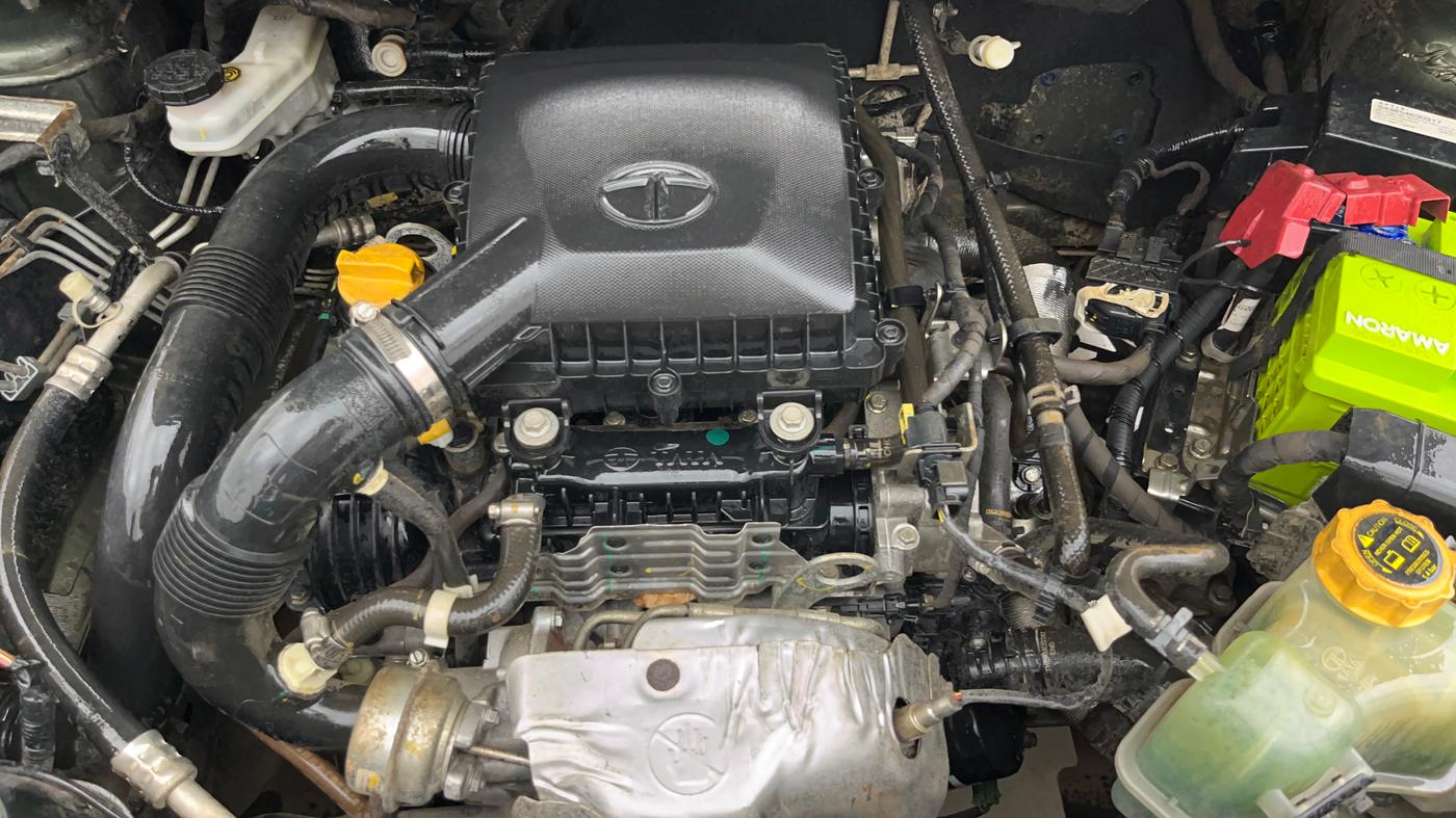 2022 Tata NEXON XZ PLUS PETROL SUNROOF, Petrol, Manual, 38,833 km, Engine View