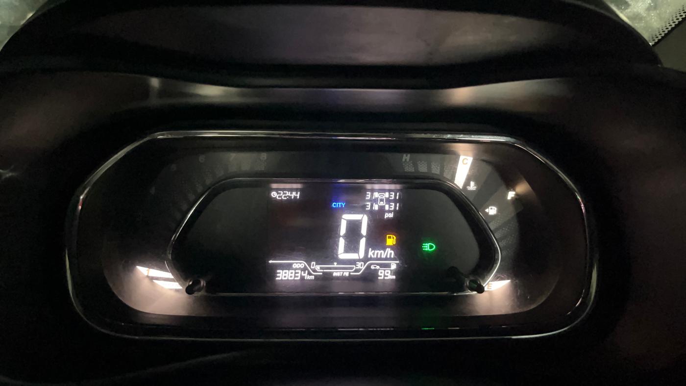 2022 Tata NEXON XZ PLUS PETROL SUNROOF, Petrol, Manual, 38,833 km, Odometer Image