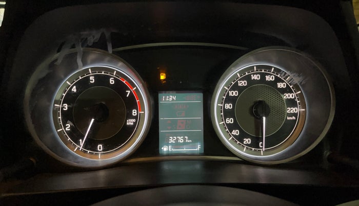 2024 Maruti Dzire VXI, Petrol, Manual, 32,756 km, Odometer Image