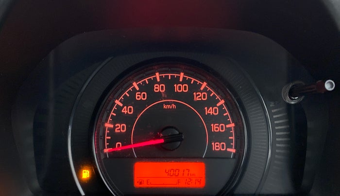 2019 Maruti New Wagon-R VXI 1.2, Petrol, Manual, 40,017 km, Odometer Image