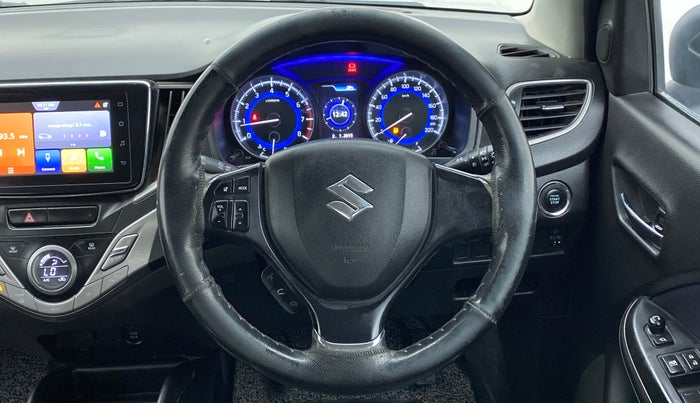 2020 Maruti Baleno ZETA 1.2 K12, Petrol, Manual, 60,543 km, Steering Wheel Close Up