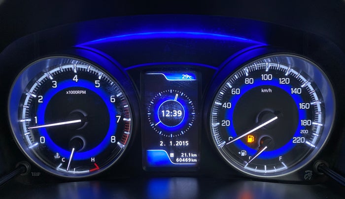 2020 Maruti Baleno ZETA 1.2 K12, Petrol, Manual, 60,543 km, Odometer Image