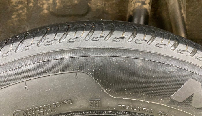 2021 Maruti S PRESSO VXI PLUS AMT, Petrol, Automatic, 57,072 km, Left Rear Tyre Tread