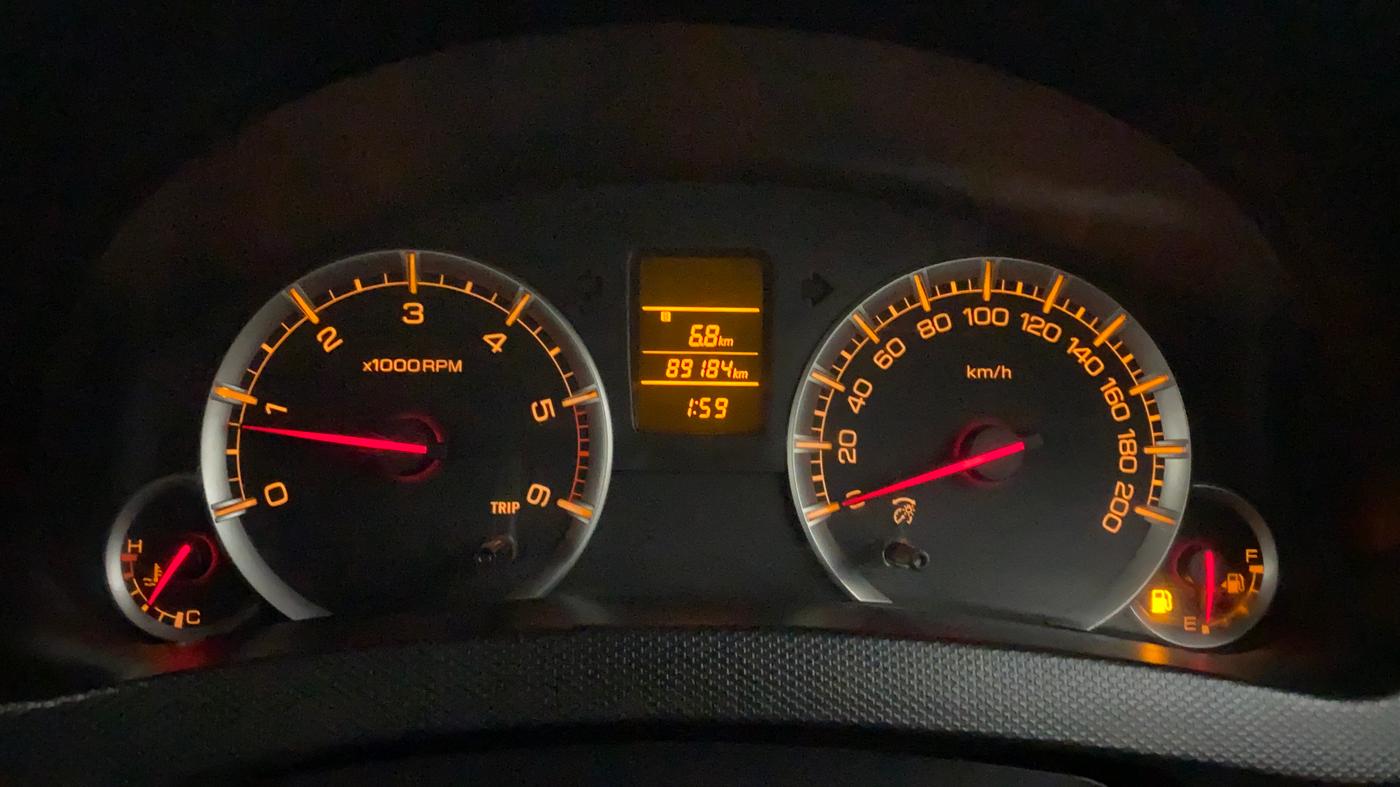 2016 Maruti Swift VDI, Diesel, Manual, 89,183 km, Odometer Image