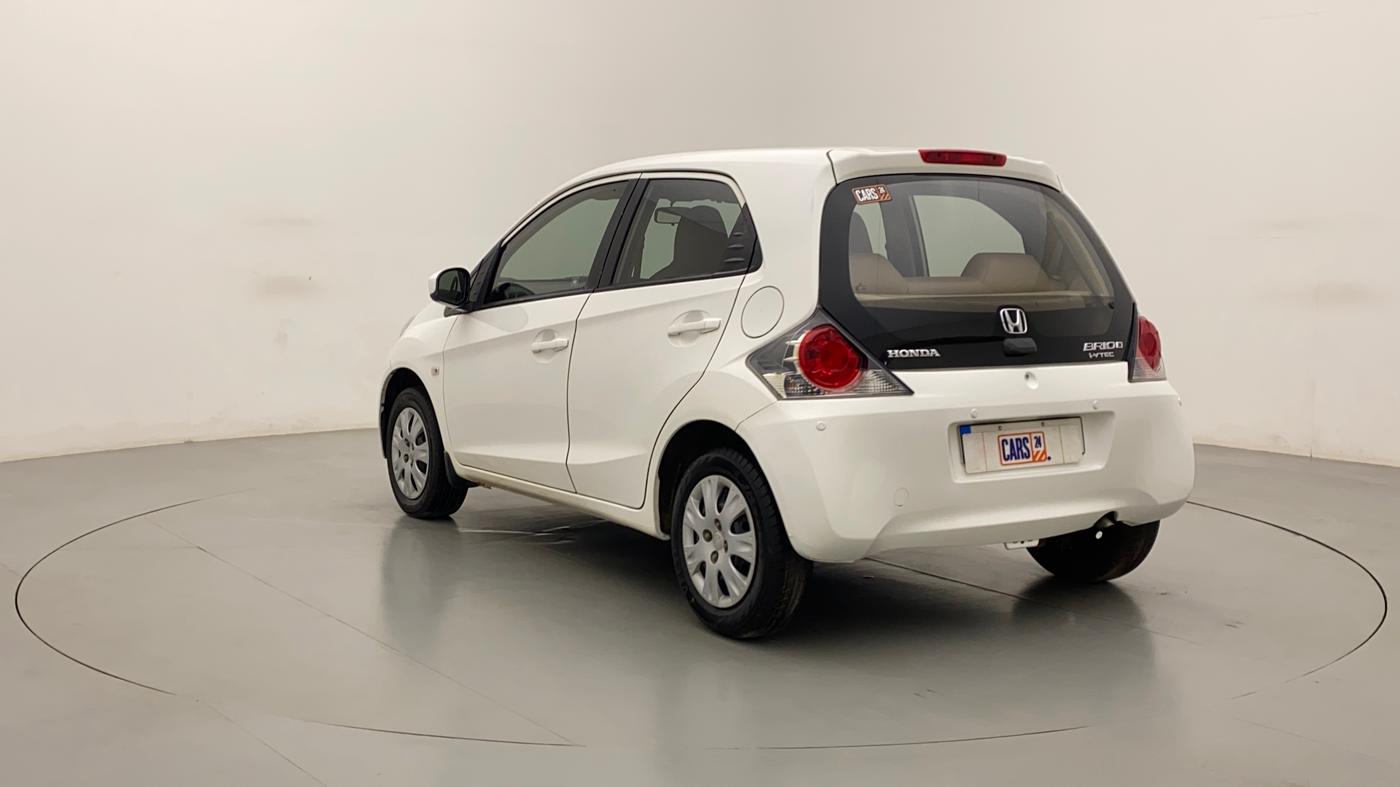 2012 Honda Brio S MT, Petrol, Manual, 66,344 km, Left Back Diagonal