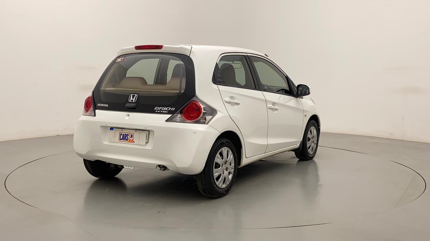 2012 Honda Brio S MT, Petrol, Manual, 66,344 km, Right Back Diagonal