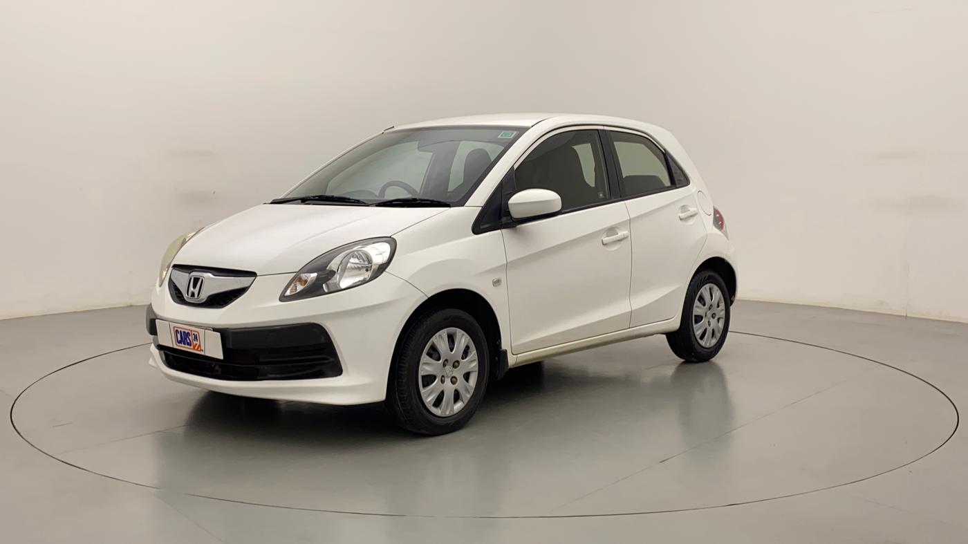 2012 Honda Brio S MT, Petrol, Manual, 66,344 km, Left Front Diagonal