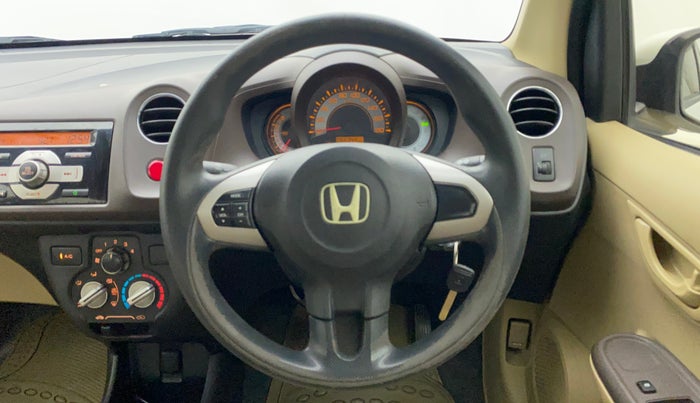 2012 Honda Brio S MT, Petrol, Manual, 66,344 km, Steering Wheel Close Up