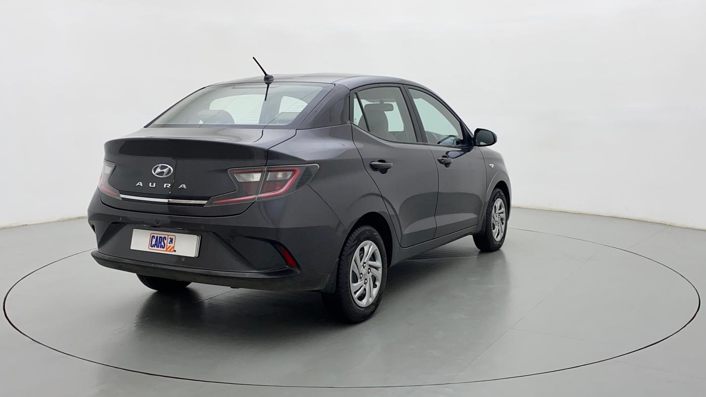 2020 Hyundai AURA S CNG, CNG, Manual, 73,189 km, Right Back Diagonal