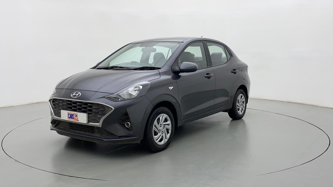 2020 Hyundai AURA S CNG, CNG, Manual, 73,189 km, Left Front Diagonal