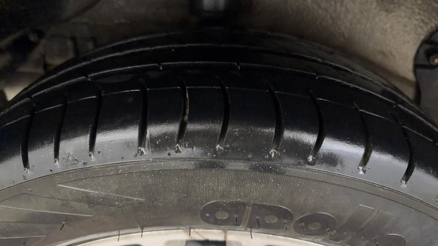 2015 Tata Zest XE PETROL, Petrol, Manual, 67,540 km, Right Rear Tyre Tread
