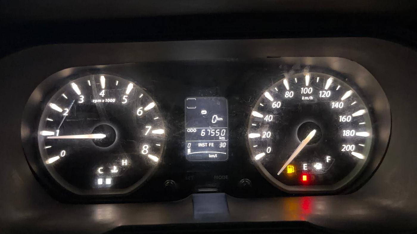 2015 Tata Zest XE PETROL, Petrol, Manual, 67,540 km, Odometer Image
