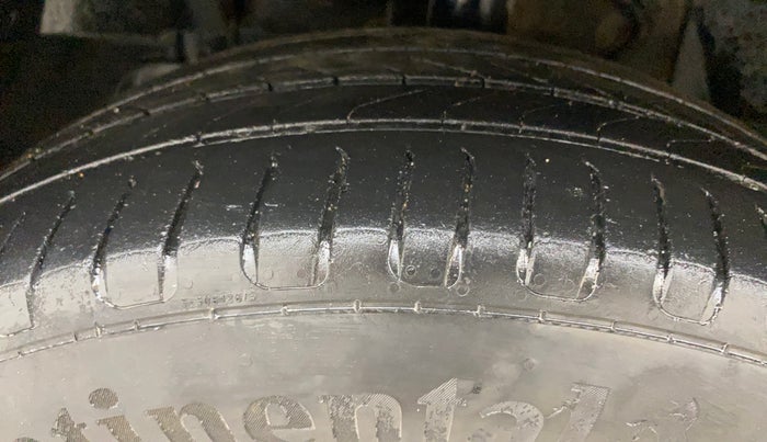 2018 Tata NEXON XM PETROL, Petrol, Manual, 68,828 km, Left Front Tyre Tread