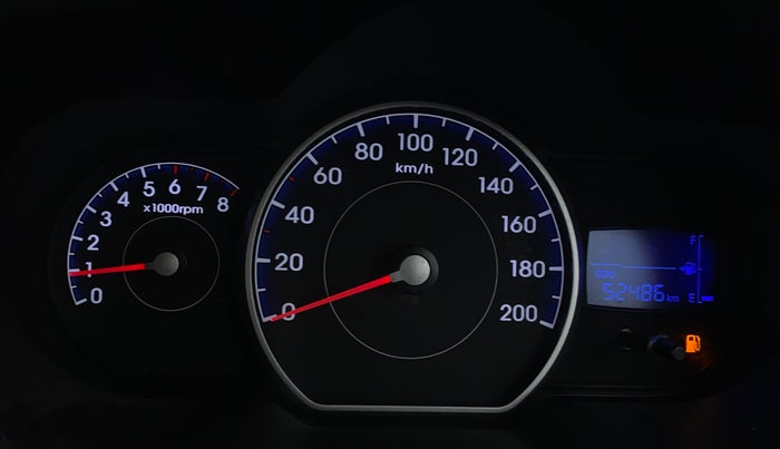 2014 Hyundai i10 MAGNA 1.1, Petrol, Manual, 52,482 km, Odometer Image
