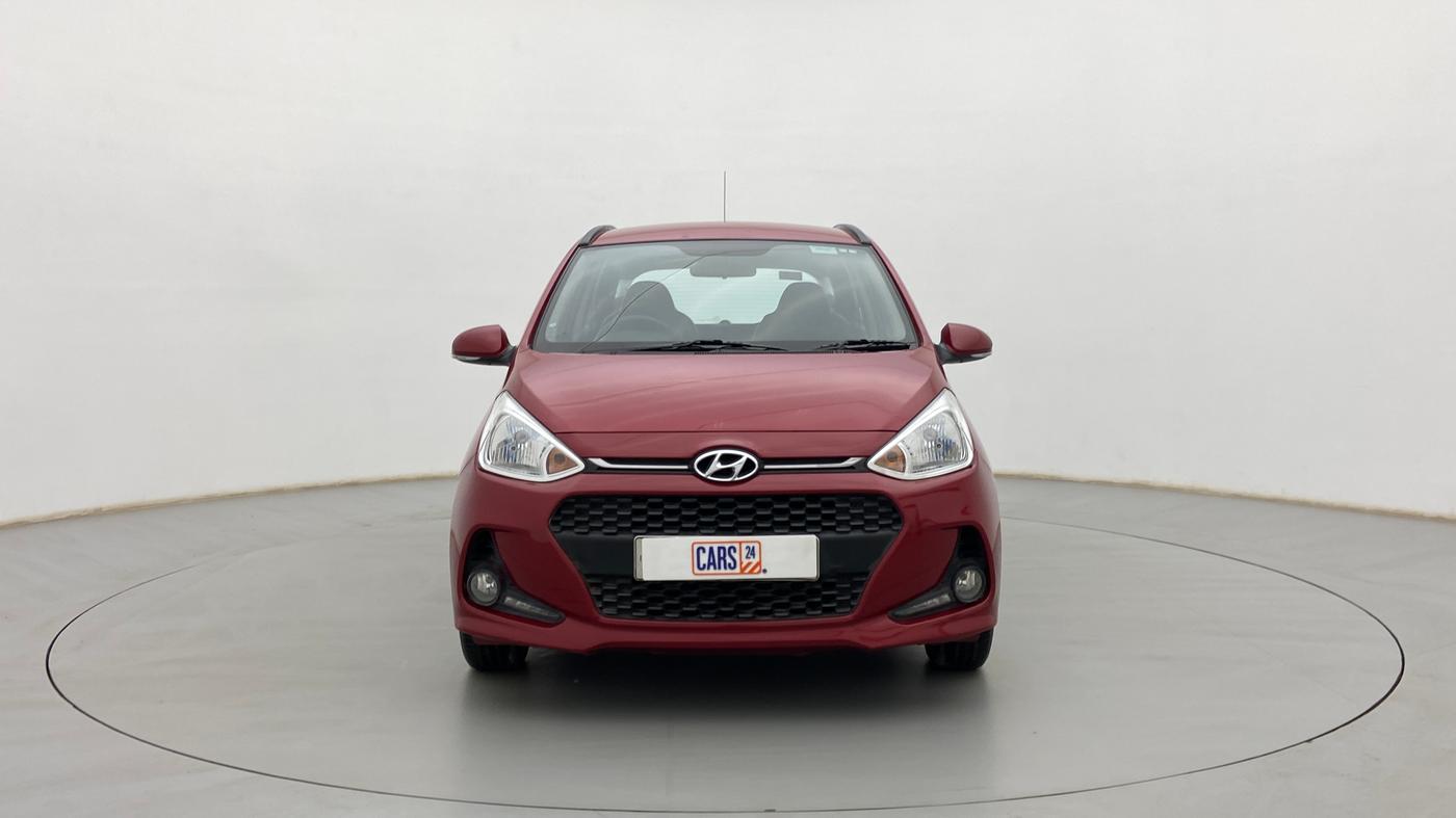 2017 Hyundai Grand i10 SPORTZ (O) AT 1.2 KAPPA VTVT, Petrol, Automatic, 18,257 km, Front