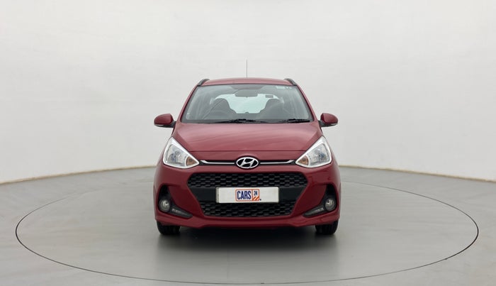 2017 Hyundai Grand i10 SPORTZ (O) AT 1.2 KAPPA VTVT, Petrol, Automatic, 18,257 km, Front