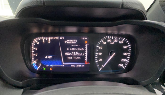 2023 Tata ALTROZ XZ PLUS DIESEL DARK EDITION, Diesel, Manual, 25,451 km, Odometer Image