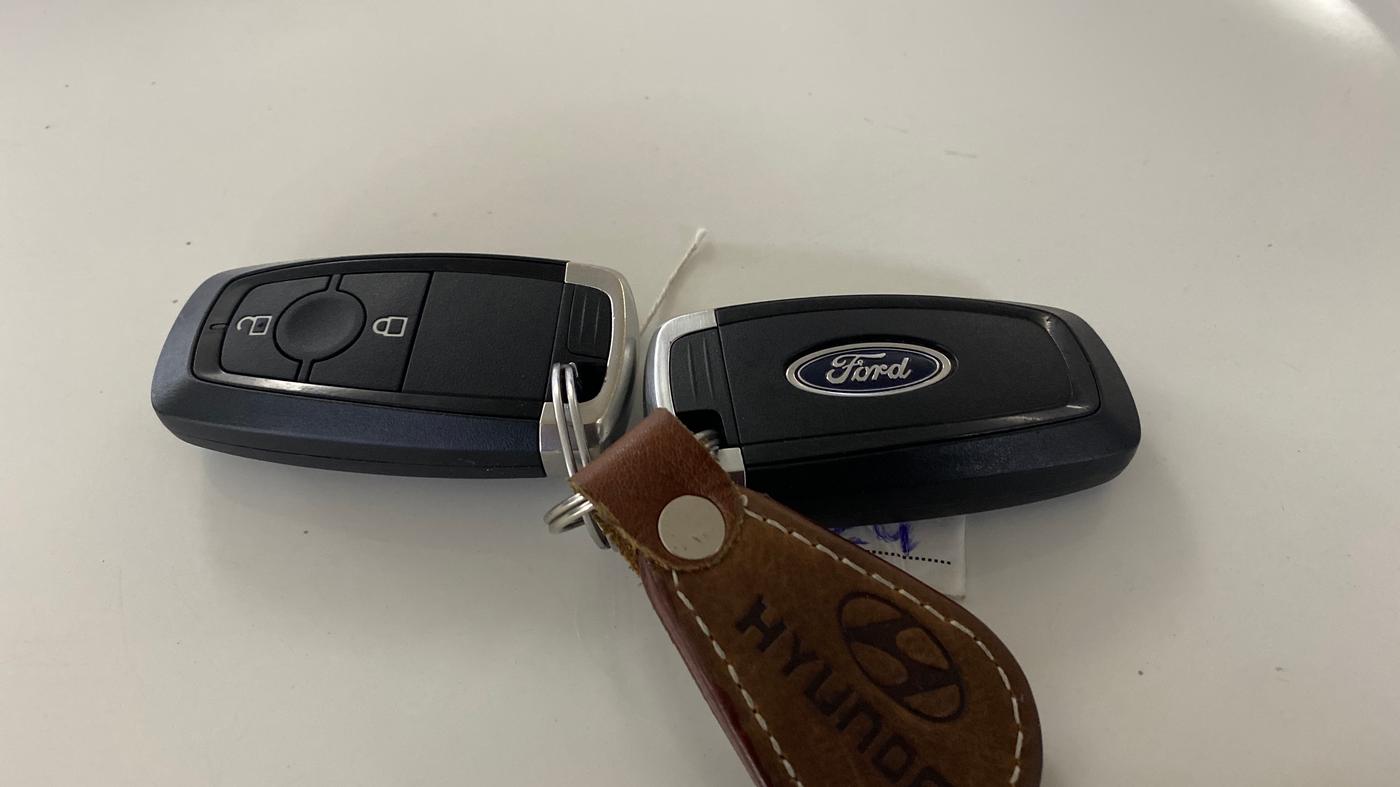2018 Ford Ecosport TITANIUM + 1.5L PETROL AT, Petrol, Automatic, 58,274 km, Key Close Up