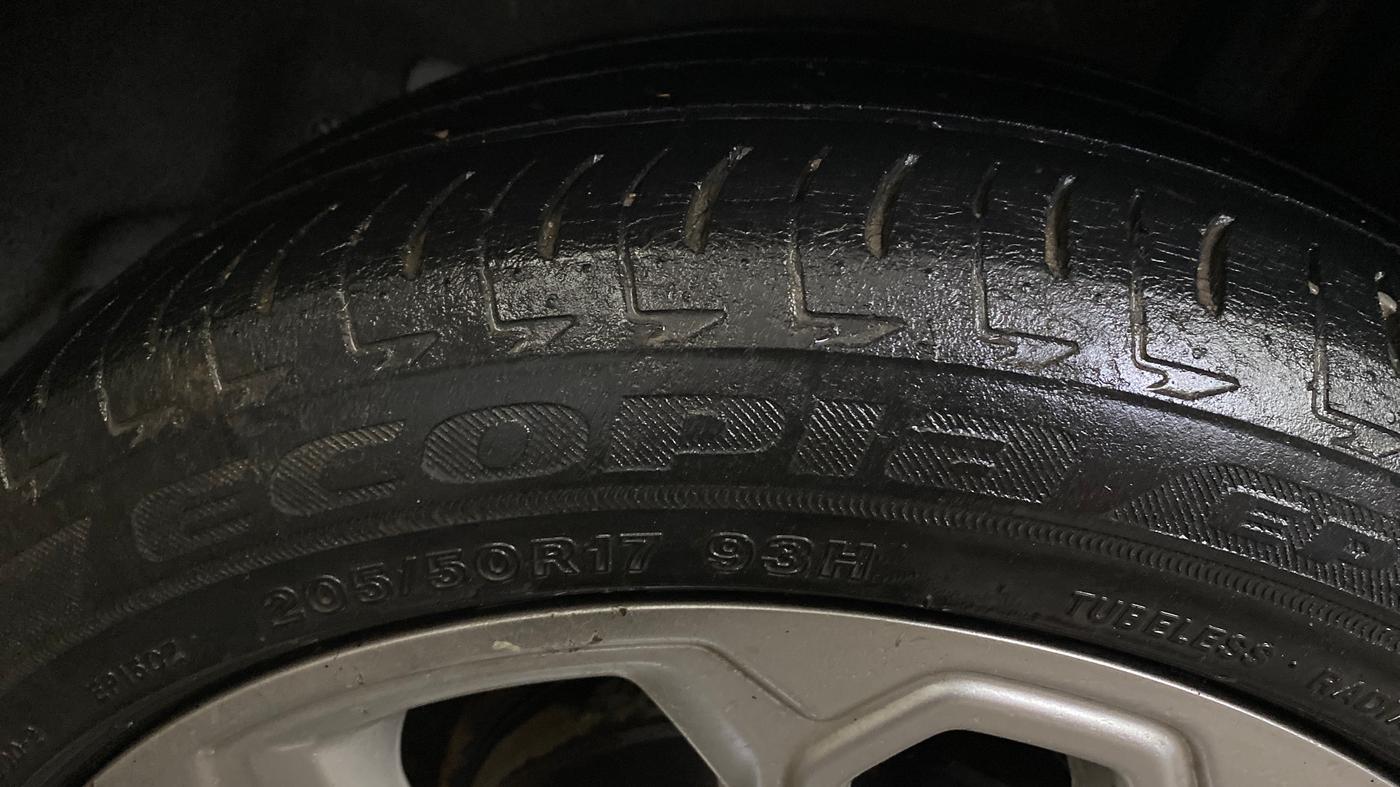 2018 Ford Ecosport TITANIUM + 1.5L PETROL AT, Petrol, Automatic, 58,274 km, Left Rear Tyre Tread