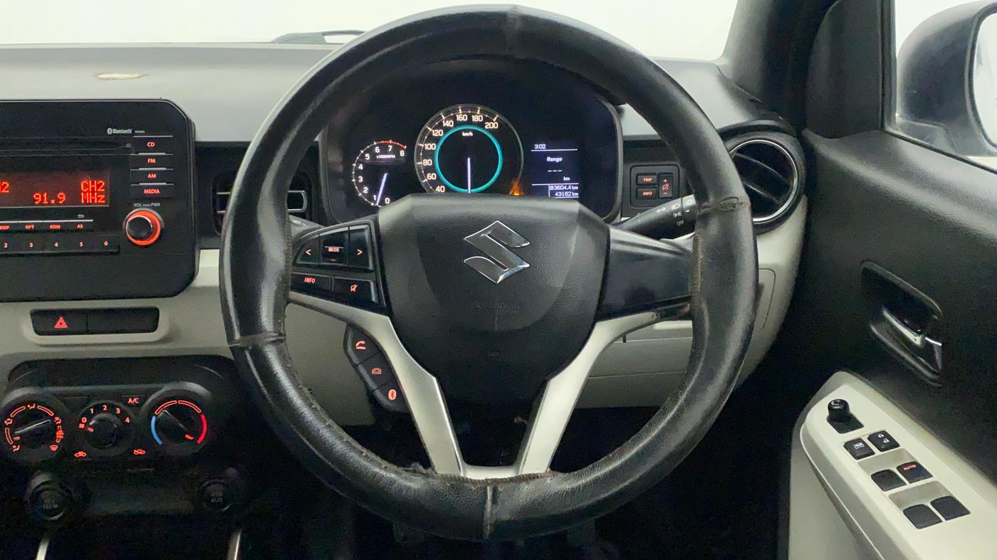 2017 Maruti IGNIS DELTA 1.2, Petrol, Manual, 43,162 km, Steering Wheel Close Up