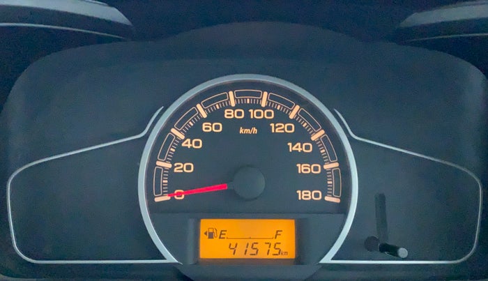 2019 Maruti Alto VXI, Petrol, Manual, 41,704 km, Odometer View
