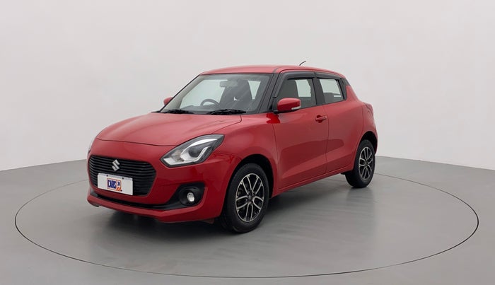 2018 Maruti Swift ZXI+, Petrol, Manual, 80,457 km, Left Front Diagonal