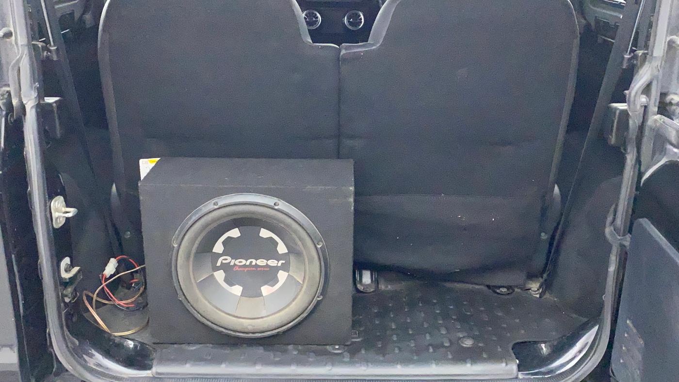2021 Mahindra Thar LX PETROL HT 4WD AT, Petrol, Automatic, 52,389 km, Boot Inside