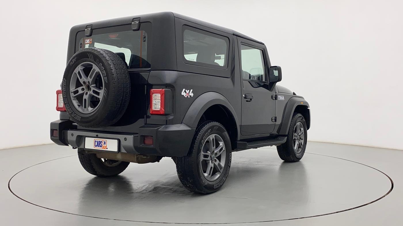 2021 Mahindra Thar LX PETROL HT 4WD AT, Petrol, Automatic, 52,389 km, Right Back Diagonal
