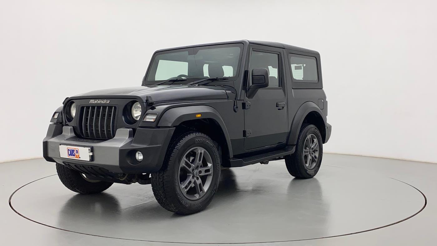 2021 Mahindra Thar LX PETROL HT 4WD AT, Petrol, Automatic, 52,389 km, Left Front Diagonal