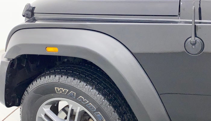 2021 Mahindra Thar LX PETROL HT 4WD AT, Petrol, Automatic, 52,389 km, Left fender - Minor scratches