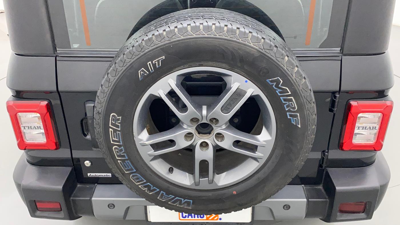 2021 Mahindra Thar LX PETROL HT 4WD AT, Petrol, Automatic, 52,389 km, Spare Tyre
