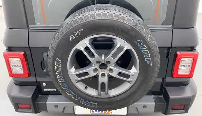 2021 Mahindra Thar LX PETROL HT 4WD AT, Petrol, Automatic, 52,389 km, Spare Tyre