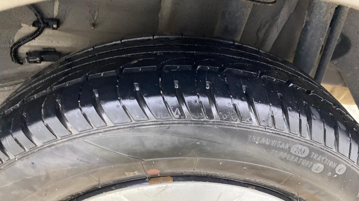 2019 Tata TIGOR XZ PETROL, Petrol, Manual, 86,634 km, Left Rear Tyre Tread