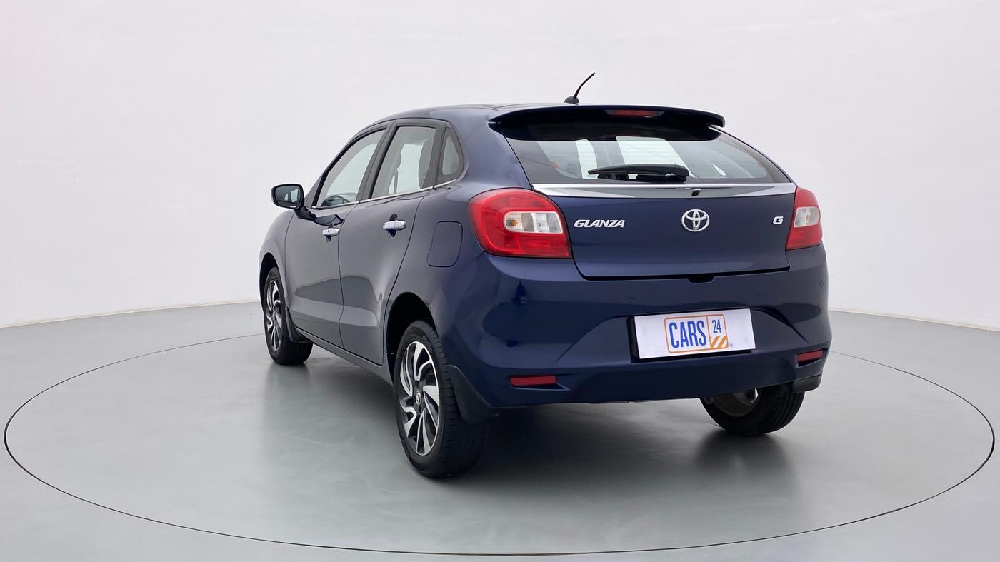 2021 Toyota Glanza G MT PETROL, Petrol, Manual, 13,337 km, Left Back Diagonal