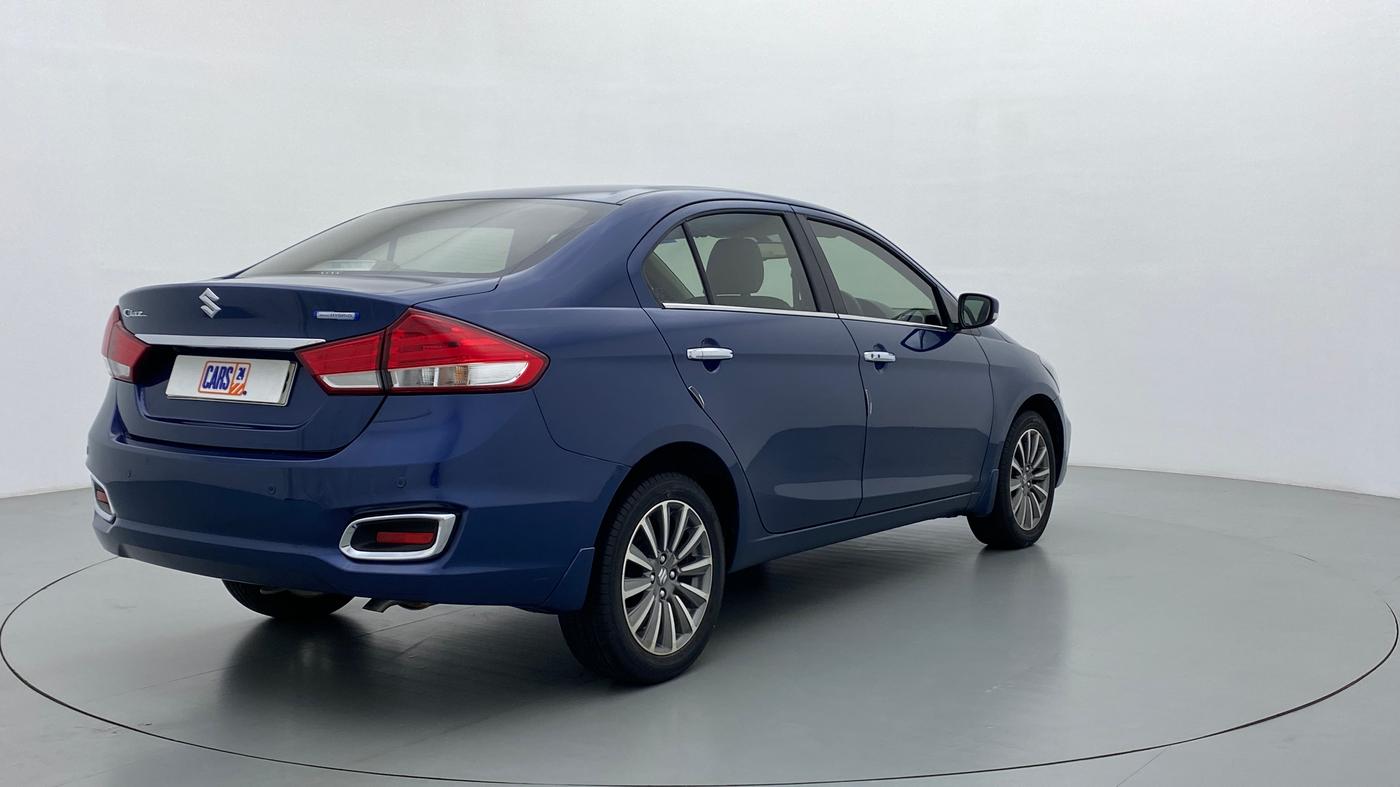 2021 Maruti Ciaz ALPHA 1.5 MT VTVT SHVS, Petrol, Manual, 4,302 km, Right Back Diagonal